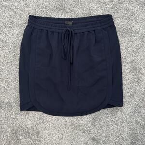 J Crew Skirt Womens 6 Pull On Elastic Waist Casual Pockets